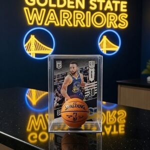 Golden State Warriors Stephen Curry Mini Basketball Memorabilia